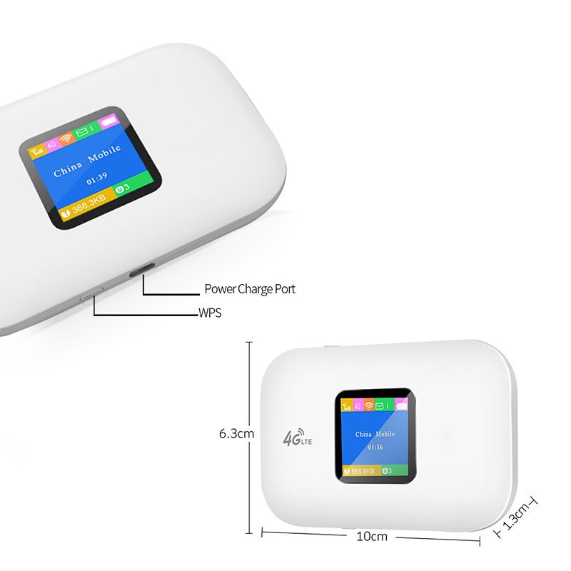 HUASIFEI 4G Universal Wifi Router Mobile Hotspot MifiS Unlock Modem150Mbps Modem Wireless 3G 4G WIFI with SIM Card Slot